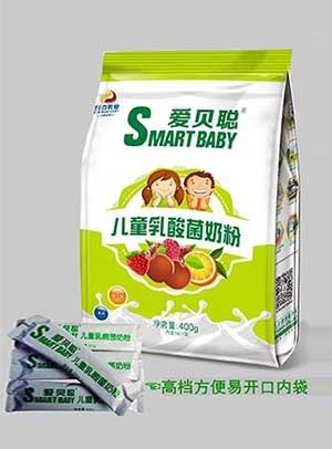 爱贝聪儿童乳酸菌奶粉（果味+益生菌）