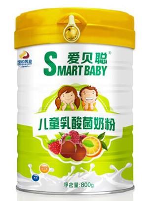 爱贝聪儿童乳酸菌奶粉800g罐